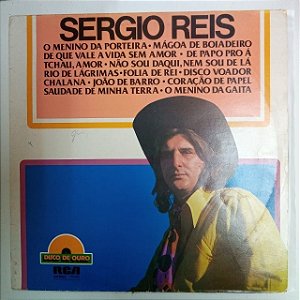 Disco de Vinil Sergio Reis - Disco de Ouro Interprete Sergio Reis (1977) [usado]
