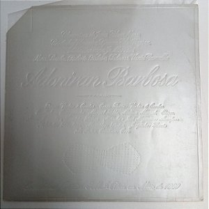 Disco de Vinil Adoniran Barbosa Interprete Adoniran Barbosa (1980) [usado]