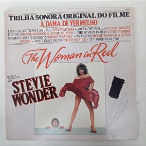 Disco de Vinil Trilha Sonora do Filme - a Dama de Vermelho Interprete Stevie Wonder e Convidados (1984) [usado]