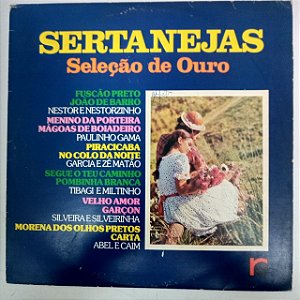 Disco de Vinil Sertanejas - Seleção de Ouro Interprete Varios (1982) [usado]