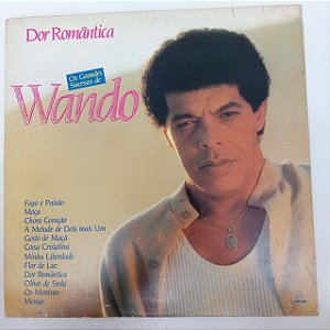 Disco de Vinil os Grandes Sucessos de Wando - Dor Romantica Interprete Wando (1989) [usado]