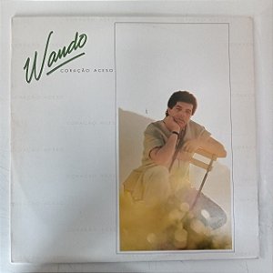 Disco de Vinil Wando - Coração Aceso Interprete Wando (1987) [usado]