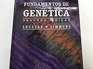 Livro Fundamentos de Genética Autor Snustad/ Simmons (2001) [usado]