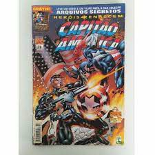 Gibi Capitão America Nº 11 Autor Herois Renascem (1999) [usado]