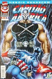 Gibi Capitão América #3- Heróis Renascem Autor (1999) [usado]