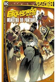 Gibi Esquadrão Suicida e Monstro do Pântano Autor Ram V/ Perkins e Outros [usado]