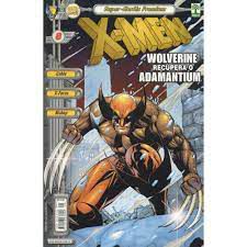 Gibi X-men Nº 08 Super Herois Premium Autor Wolverine Recupera o Adamantium (2001) [usado]