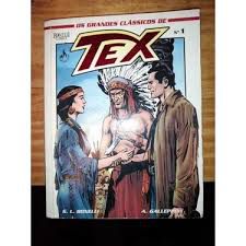 Gibi os Grandes Clássicos de Tex Nº 1 Autor G. L. Bonelli e A. Galleppini [usado]