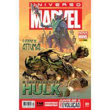 Gibi Universo Marvel Nº 04 - Nova Marvel Autor o Ataque de Attuma - o Indestrutível Hulk (2013) [usado]