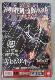 Gibi a Teia do Homem-aranha Superior Nº 001 - Nova Marvel Autor Uma Nova Vida para Venom (2014) [usado]