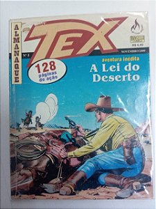Gibi Almanaque Tex Nº 5 Autor a Lei do Deserto (2000) [usado]