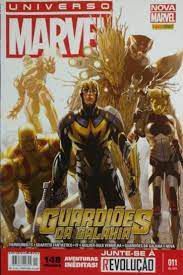 Gibi Universo Marvel Nº 11 - Nova Marvel Autor Gurdiões da Galáxia (2014) [usado]