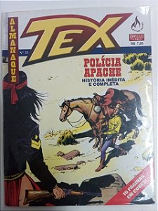 Gibi Almanaque Tex Nº 33 Autor Polícia Apache - História Inédita e Completa [usado]