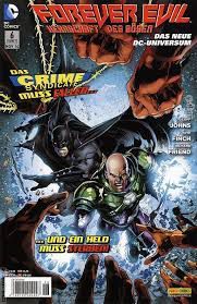 Gibi Forever Evil Nº6 - Herrschaft Des Bosen Autor Geoff Johns e Outros (2014) [usado]