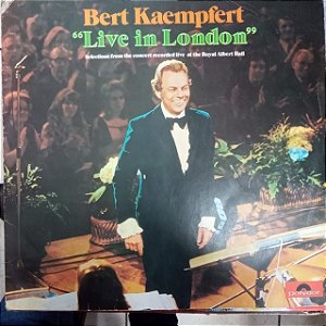 Disco de Vinil Bert Kaempfer - Live In London Interprete Bert Kaempfer (1976) [usado]