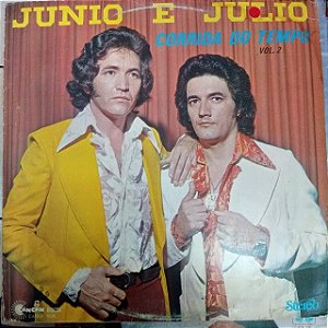 Disco de Vinil Junio e Julio - Corrida do Tempo Interprete Junio e Julio (1979) [usado]