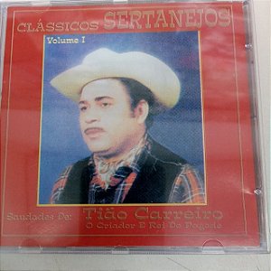 Cd Clássicos Sertanejos Vol.1 - Saudades de Tião Carreiro e Pardinho Interprete Varios Artistas [usado]