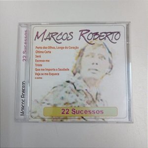 Cd Marcos Roberto - 22 Sucessos Interprete Marcos Roberto [usado]