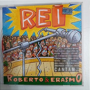 Cd Rei - Roberto e Erasmo Interprete Skank , Carlinhos Brown e Outros (1994) [usado]