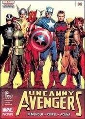 Gibi Uncanny Avengers Vol.2 Autor Remender - Coipel - Acuña (2013) [usado]