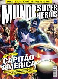 Gibi Mundo dos Super Heróis Nº 17 Autor Capitão América [usado]