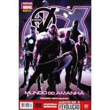 Gibi os Vingadores Nº 27 - Totalmente Nova Marvel Autor Mundo do Amanhã (2015) [usado]