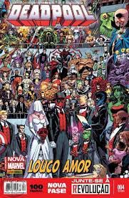 Gibi Deadpool Nº 04 - Totalmente Nova Marvel Autor Louco Amor (2015) [usado]