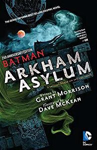 Gibi Batman - Arkham Asylum Autor Grant Morrison e Dave Mckean [usado]
