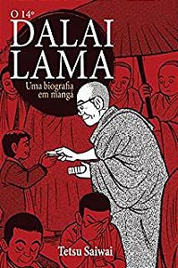 Gibi Dalai Lama : Uma Biografia em Mangá Autor Tetsu Saiwai (2014) [usado]