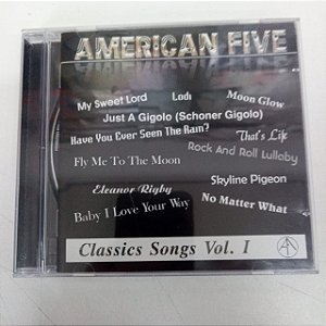 Cd American Five - Classics Sons Vol.1 Interprete American Five [usado]