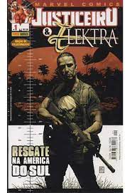 Gibi Justiceiro e Elektra Nº1 Autor Resgate na América do Sul [usado]