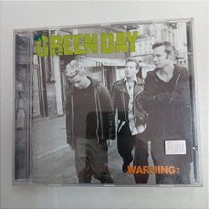 Cd Green Day - Warning Interprete Green Day (2000) [usado]