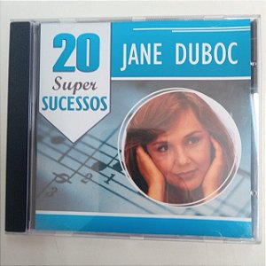 Cd Jane Duboc - 20 Super Sucessos Interprete Jane Duboc [usado]