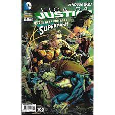 Gibi Liga da Justiça Nº18 - os Novos 52! Autor Quem Está Matando Superman ! (2013) [usado]