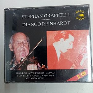Cd Stephan Grappelli /django Reinhardt - Dois Cds Interprete Stephan Grappelli /django Reinhard [usado]