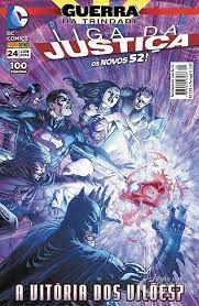 Gibi Liga da Justiça Nº 24 - Novos 52 Autor a Vitória dos Vilões? (2014) [usado]