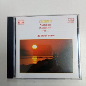 Cd Chopin Nocturnes Complete Vol.1 Interprete Idil Biret (1999) [usado]