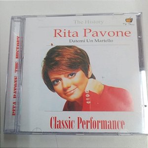 Cd Rita Pavone - Datemi Un Martello Interprete Rita Pavone [usado]