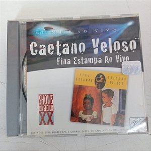 Cd Caetano Veloso - Fina Estampa ao Vivo Interprete Caetano Veloso (1995) [usado]