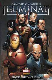 Gibi Novos Vingadores - Illuminati Autor Bendis/ Reed/ Cheung (2016) [usado]