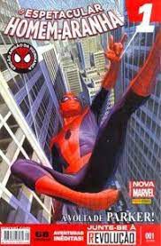 Gibi o Espetacular Homem-aranha Nº 01 - Totalmente Nova Marvel Autor a Volta de Parker! (2015) [usado]
