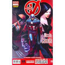 Gibi os Vingadores Nº 06 - Nova Marvel Autor Missão: Canadá (2014) [usado]