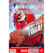 Gibi Avante, Vingadores! Nº 18 - Nova Marvel Autor Você Está Fora! (2015) [usado]