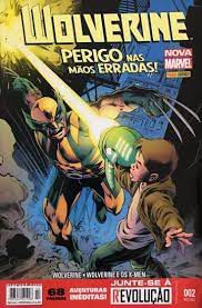 Gibi Wolverine Nº 02 - Nova Marvel Autor Perigo nas Mãos Erradas (2013) [usado]