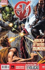 Gibi os Vingadores Nº 05 - Nova Marvel Autor Ameaça de Outro Mundo! (2014) [usado]