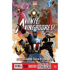 Gibi Avante, Vingadores! Nº 11 - Nova Marvel Autor Preparados para o Combate! (2014) [usado]