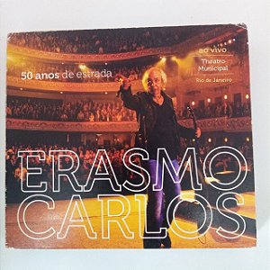 Cd Erasmo Carlos - 50 Anos de Estrada /album com Dois Cds Interprete Erasmo Carlos [usado]