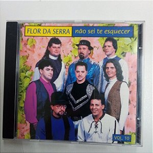 Cd Flor da Trra - Não Sei Te Esquecer Interprete Flor da Terra [usado]