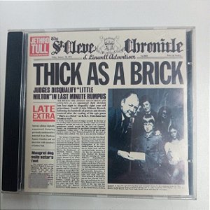 Cd Jetro Tull - Thick as a Brick Interprete Jetro Tull (1997) [usado]