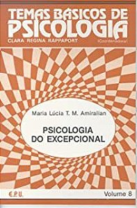 Livro Psicologia do Excepcional Vol.8 - Temas Básicos de Psicologia Autor Rappaport, Clara Regina (1986) [usado]